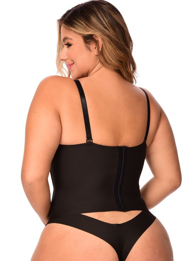 2330 - Brasier Bustier Tipo Corset Control Abdomen