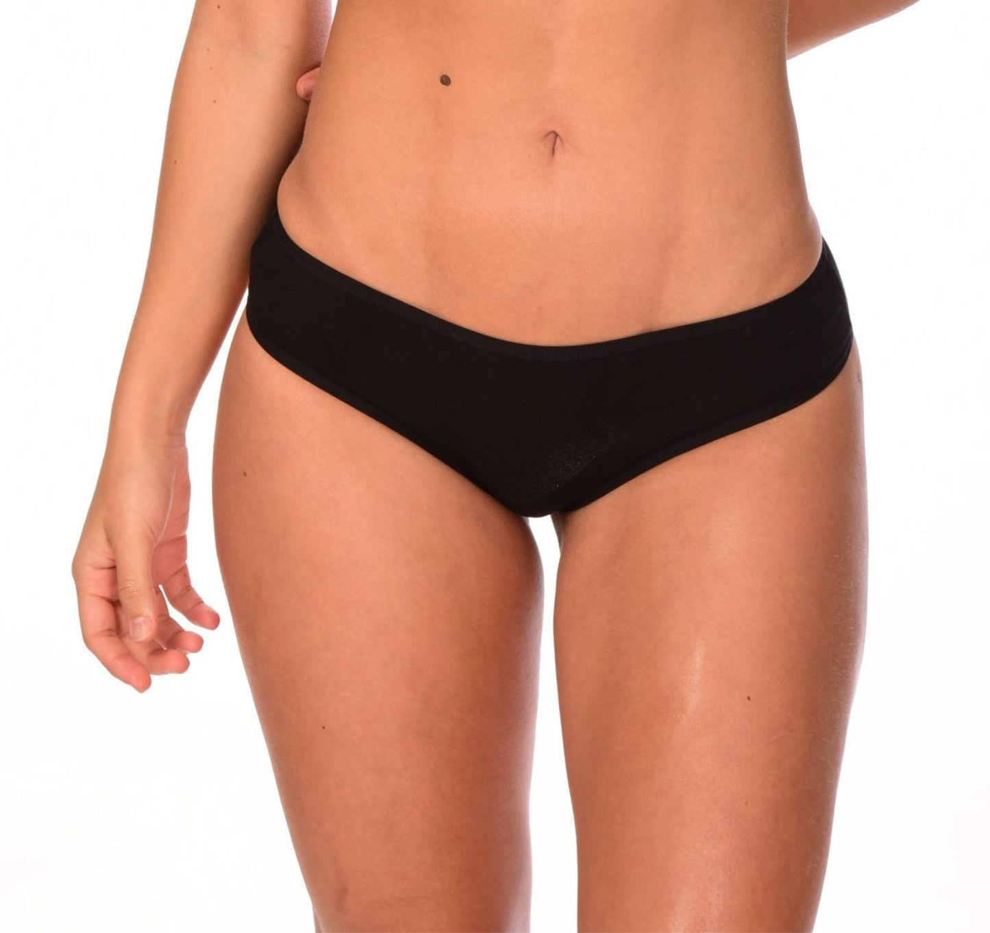 1236 - Panty En Algodón Spandex Tipo Tanga