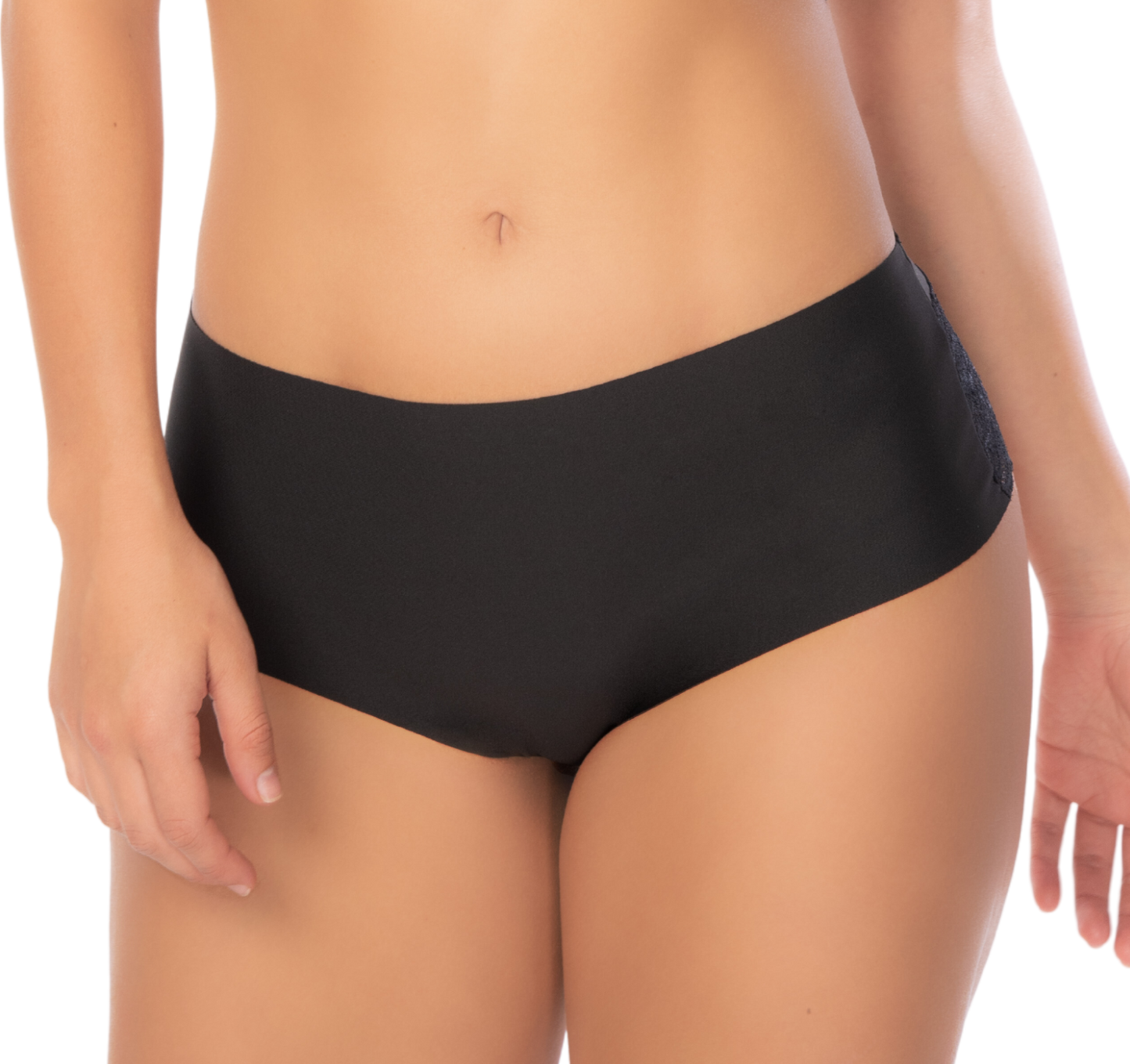 2350 - Panty Hípster Con Encaje